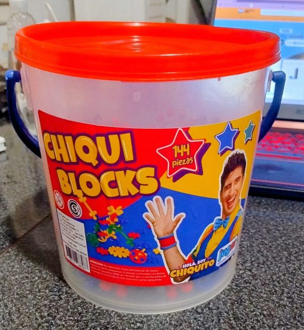 Balde de Piezas encastrables de Soy Chiquito